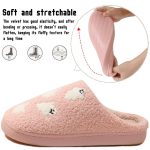 BERANMEY Halloween Slippers for Women Perfect Soft Plush Comfy Warm Slip-On Cute Womens Slippers Indoor Fluffy House Slippers for Women and Men Non-slip Fuzzy Flat Slides - Image 88