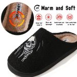 BERANMEY Halloween Slippers for Women Perfect Soft Plush Comfy Warm Slip-On Cute Womens Slippers Indoor Fluffy House Slippers for Women and Men Non-slip Fuzzy Flat Slides - Image 11
