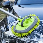 GreatCool 62 Car Wash Brush Kit Mitt Mop Sponge with Long Handle Chenille Microfiber Car Cleaning Brush Kit Supplies Car Washing Mop Kit Car Care of Scratch-Free Replacement Head for Car RV Truck - Image 2